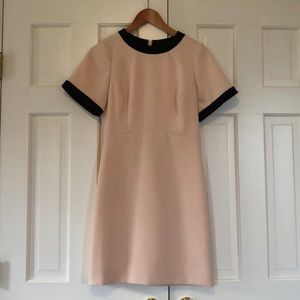 Blush and black Kate spade dress